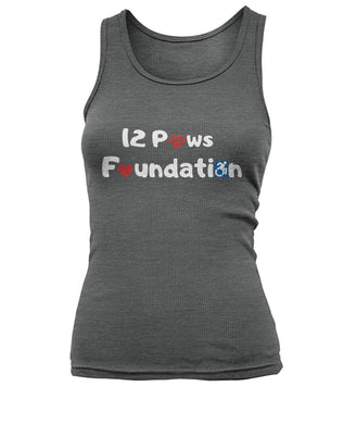 12 Paws Foundation Women's Tank Top Top