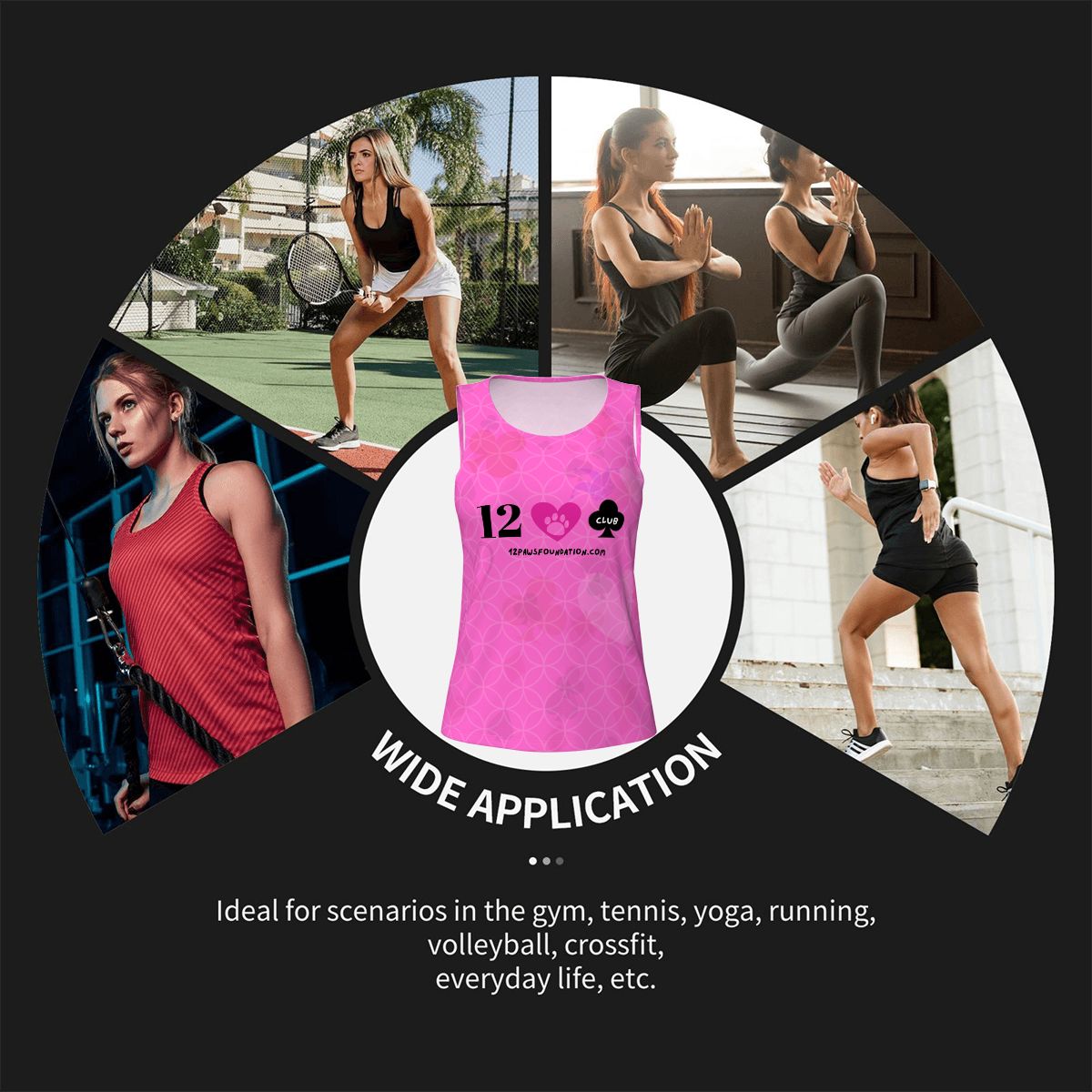 12 Paws Club Women's Tank Top