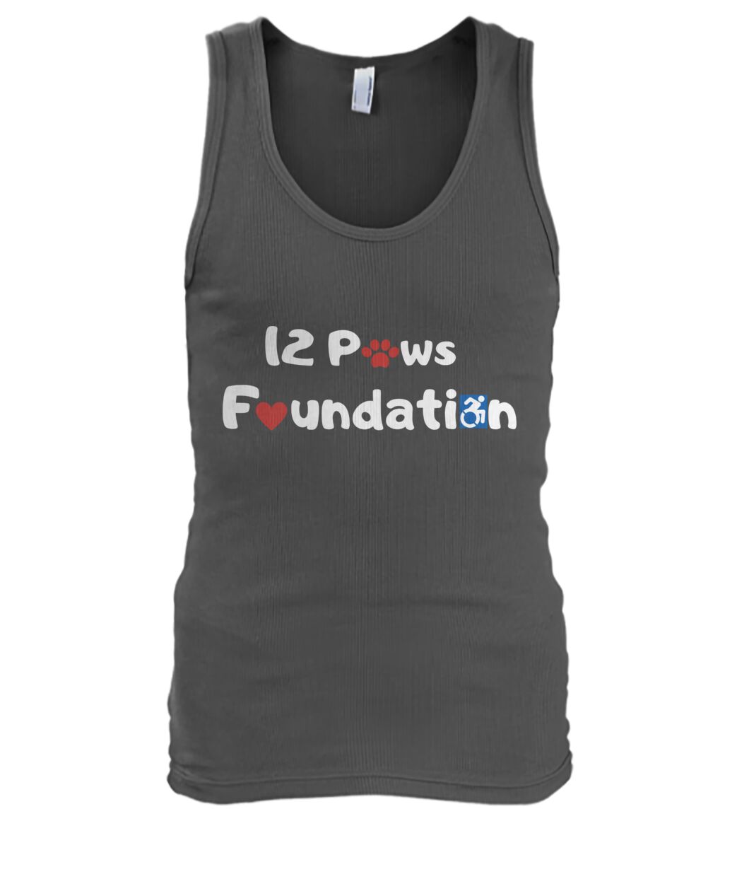12 Paws Foundation Men's Tank Top