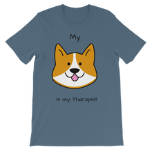 Load image into Gallery viewer, (Black) My Dog is my Therapist Classic Kids T-Shirt