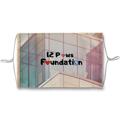 12 Paws Corporate Sublimation Face Mask