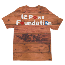 Load image into Gallery viewer, Knock on Wood 12 Paws Pattern Sublimation Kids T-Shirt