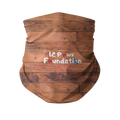 Knock on Wood 12 Paws Pattern Sublimation Neck Gaiter
