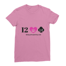 Load image into Gallery viewer, (Black Lettering) 12 Paws Club Classic Women&#39;s T-Shirt