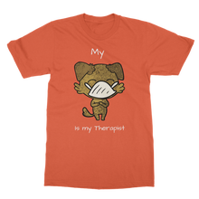 Load image into Gallery viewer, My ?? Is My Therapist (White) Classic Adult T-Shirt