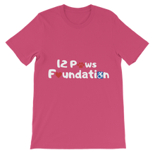Load image into Gallery viewer, (White Lettering) 12 Paws Foundation Classic Kids T-Shirt