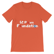 Load image into Gallery viewer, (White Lettering) 12 Paws Foundation Classic Kids T-Shirt