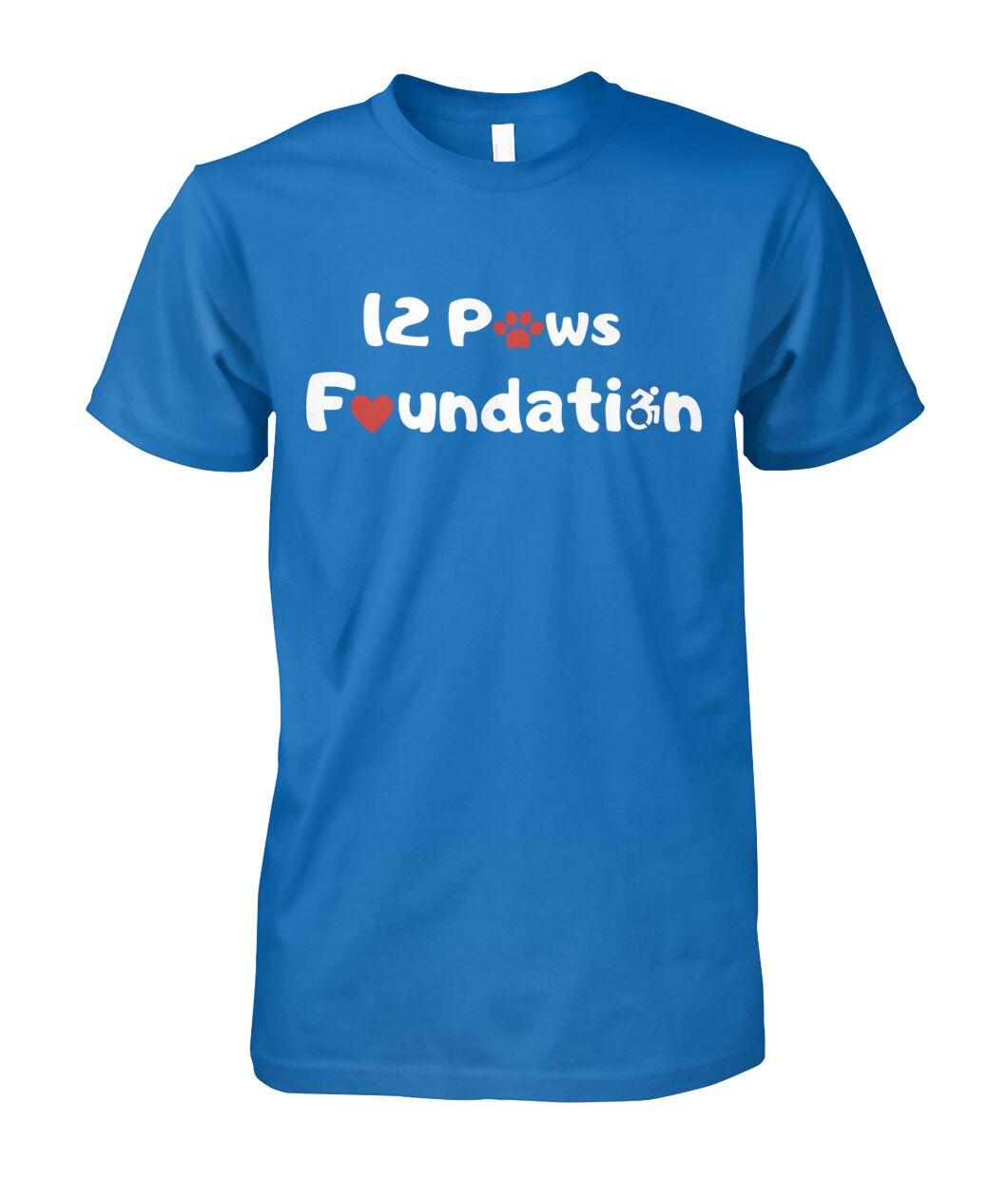 12 Paws Foundation Unisex Cotton "Supportee"