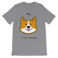 (Black) My Dog is my Therapist Classic Kids T-Shirt
