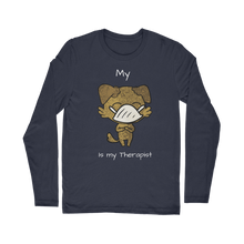 Load image into Gallery viewer, My ?? Is My Therapist (White) Classic Long Sleeve T-Shirt