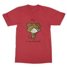 Load image into Gallery viewer, (Black) My ?? is My Therapist Classic Adult T-Shirt