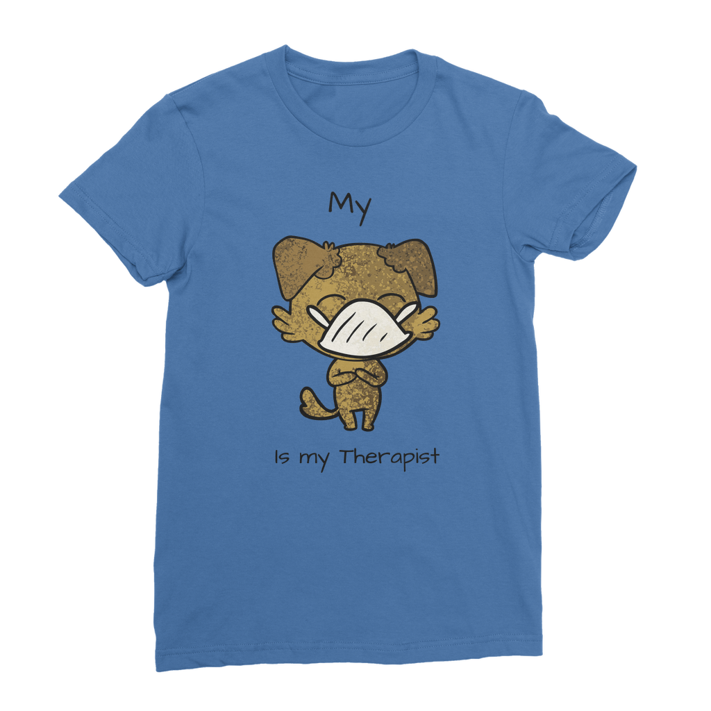 (Black) My ?? is My Therapist Classic Women's T-Shirt