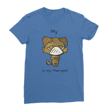 Load image into Gallery viewer, (Black) My ?? is My Therapist Classic Women&#39;s T-Shirt