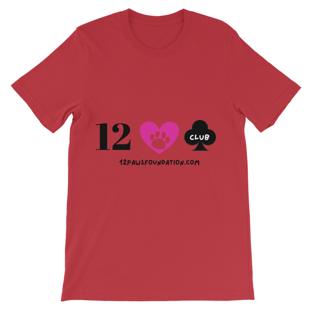 (Black Lettering) 12 Paws Club Classic Kids T-Shirt