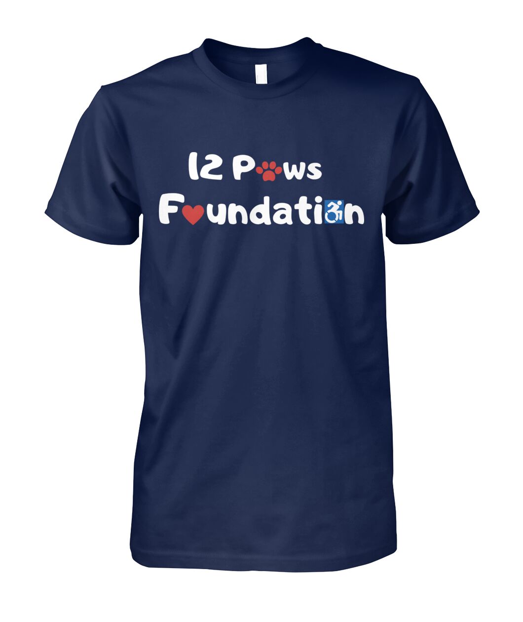 12 Paws Foundation Unisex Cotton "Supportee"