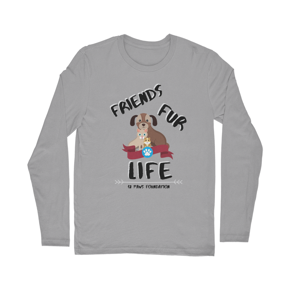 (Black Lettering) Friends Fur Life Classic Long Sleeve T-Shirt