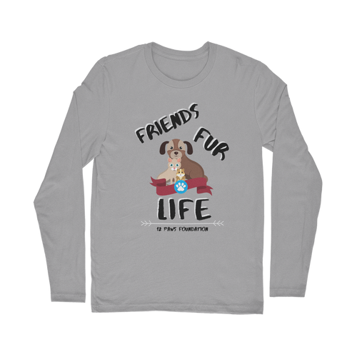 (Black Lettering) Friends Fur Life Classic Long Sleeve T-Shirt