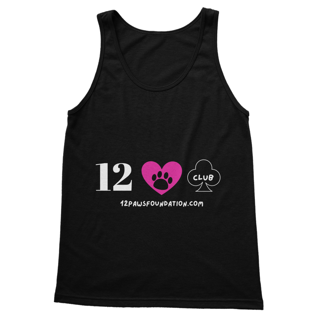 12 Paws Club (White Lettering) Classic Women's Tank Top