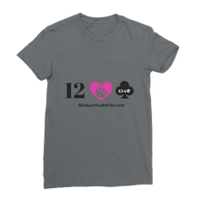 Load image into Gallery viewer, (Black Lettering) 12 Paws Club Classic Women&#39;s T-Shirt