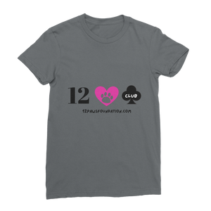 (Black Lettering) 12 Paws Club Classic Women's T-Shirt