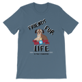 (Black Lettering) Friends Fur Life Classic Kids T-Shirt