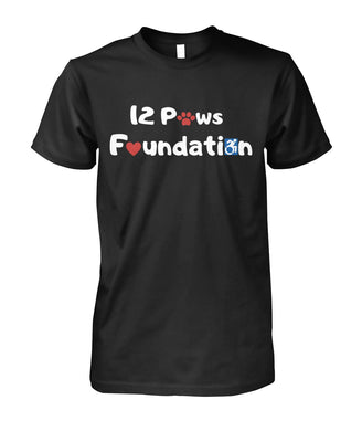 12 Paws Foundation Unisex Cotton 