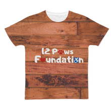 Load image into Gallery viewer, Knock on Wood 12 Paws Pattern Classic Sublimation Adult T-Shirt