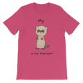 My Ferret is My Therapist (Black) Classic Kids T-Shirt