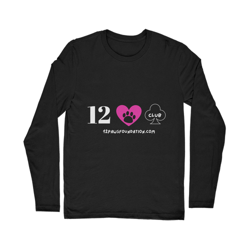 12 Paws Club (White Lettering) Classic Long Sleeve T-Shirt