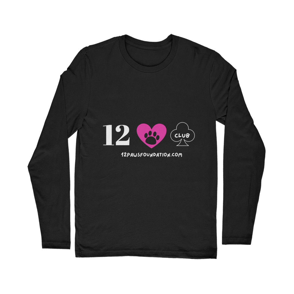 12 Paws Club (White Lettering) Classic Long Sleeve T-Shirt