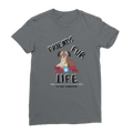 (Black Lettering) Friends Fur Life Classic Women's T-Shirt