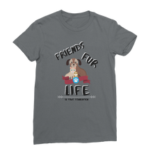 Load image into Gallery viewer, (Black Lettering) Friends Fur Life Classic Women&#39;s T-Shirt