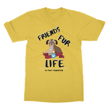 Load image into Gallery viewer, (Black Lettering) Friends Fur Life Classic Adult T-Shirt