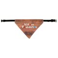 Knock on Wood 12 Paws Pattern Pet Bandana