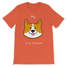 Load image into Gallery viewer, My Dog is My Therapist (White) Classic Kids T-Shirt