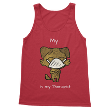 Load image into Gallery viewer, My ?? Is My Therapist (White) Classic Women&#39;s Tank Top