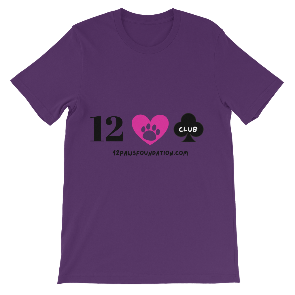 (Black Lettering) 12 Paws Club Classic Kids T-Shirt