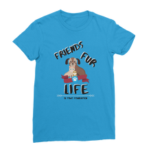 Load image into Gallery viewer, (Black Lettering) Friends Fur Life Classic Women&#39;s T-Shirt