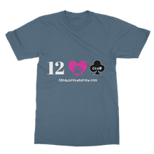 Load image into Gallery viewer, 12 Paws Club (White Lettering) Classic Adult T-Shirt