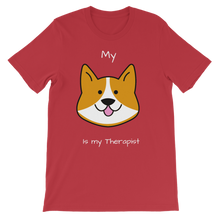 Load image into Gallery viewer, My Dog is My Therapist (White) Classic Kids T-Shirt