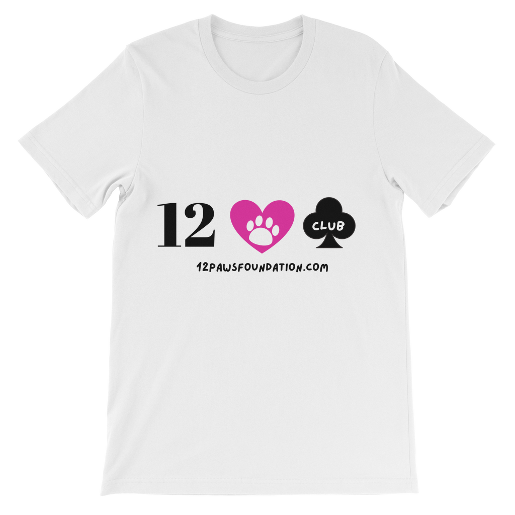 (Black Lettering) 12 Paws Club Classic Kids T-Shirt
