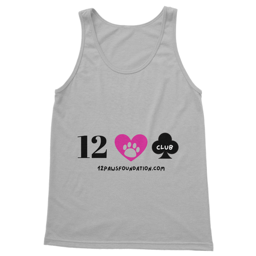 (Black Lettering) 12 Paws Club Classic Women's Tank Top