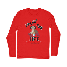 Load image into Gallery viewer, (Black Lettering) Friends Fur Life Classic Long Sleeve T-Shirt