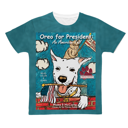 Oreo for President Classic Sublimation Adult T-Shirt