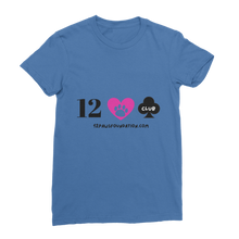 Load image into Gallery viewer, (Black Lettering) 12 Paws Club Classic Women&#39;s T-Shirt