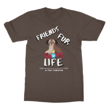 Load image into Gallery viewer, (White Lettering) Friends Fur Life Classic Adult T-Shirt
