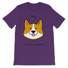 Load image into Gallery viewer, (Black) My Dog is my Therapist Classic Kids T-Shirt