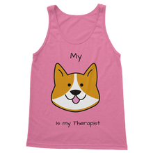 Load image into Gallery viewer, (Black) My Dog is my Therapist Classic Women&#39;s Tank Top