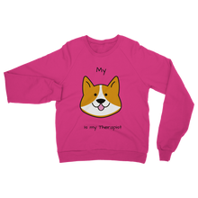 Load image into Gallery viewer, (Black) My Dog is my Therapist Classic Adult Sweatshirt