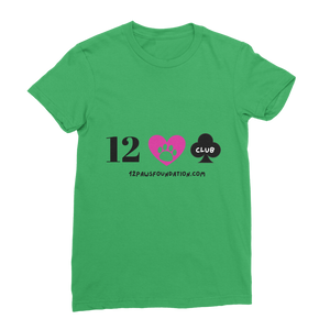 (Black Lettering) 12 Paws Club Classic Women's T-Shirt